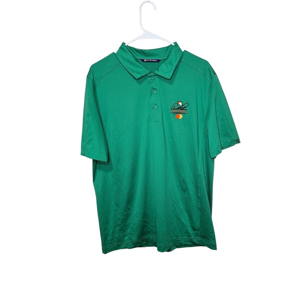 Cutter & Buck Arnold Palmer Invitational Golf Polo Shirt Mens Medium